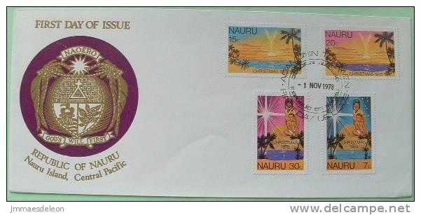 Nauru 1978 FDC Cover Unsent - Christmas - Nauru