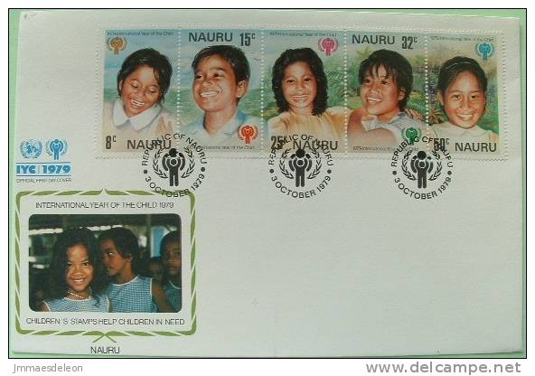 Nauru 1979 FDC Cover Unsent - International Year Of The Child - UNESCO - Nauru