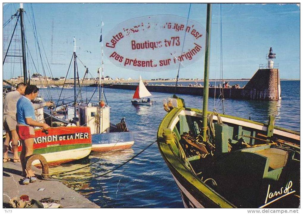 CpG1094 - LA TURBALLE - Le Phare Et Le Port - (44 - Loire Atlantique) - La Turballe