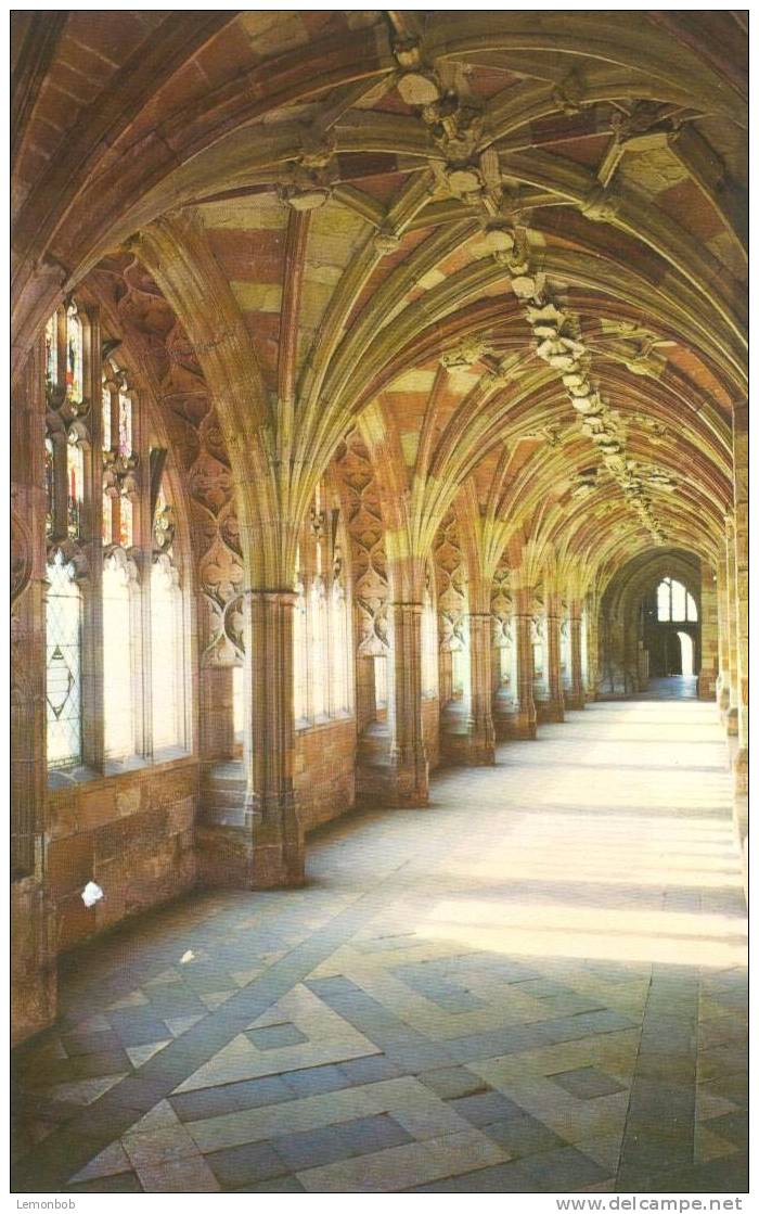Britain United Kingdom - Worcester Cathedral, The Cloisters - Unused Postcard [P1919] - Other & Unclassified