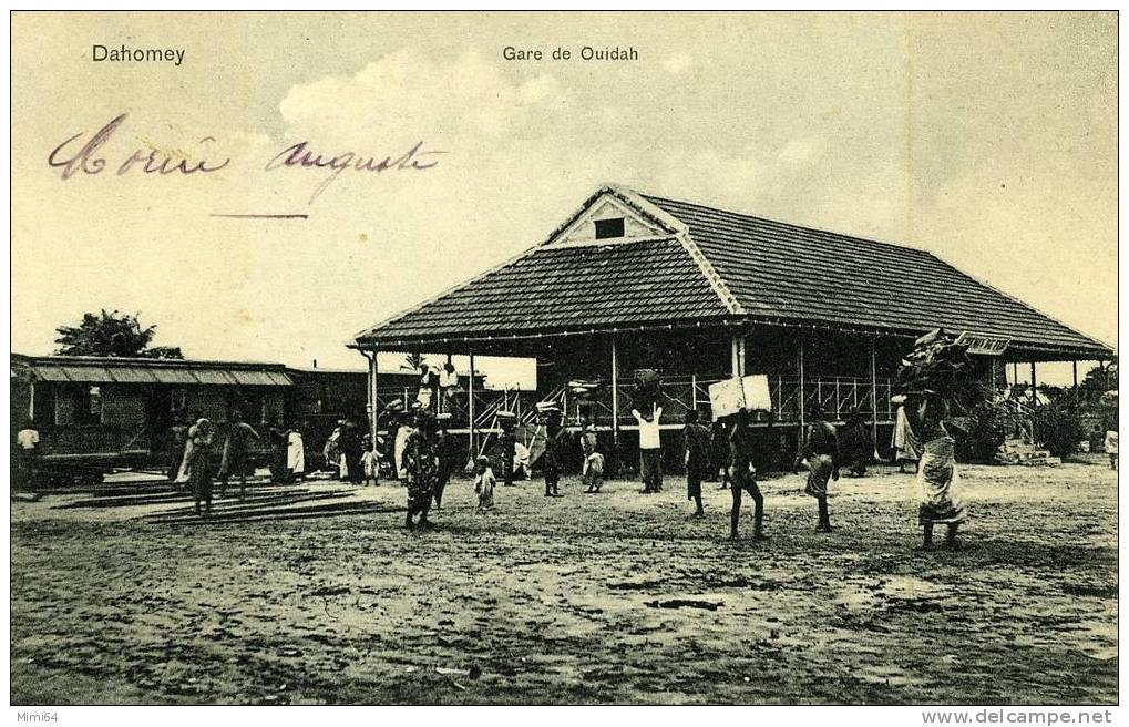 DAHOMEY .   GARE DE OUIDAH . - Dahomey