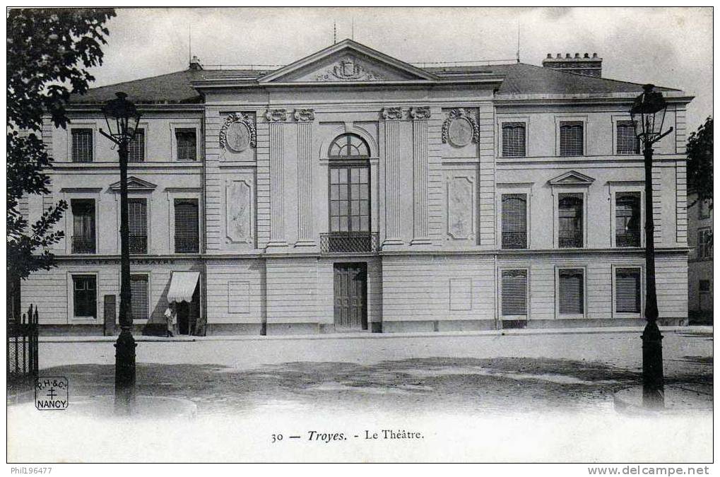 10 Troyes / Le Théâtre 1904. - Troyes