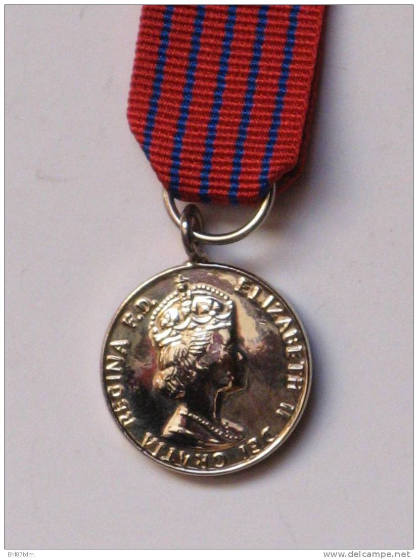 GB, Elizabeth II, George Medal, Miniature - United Kingdom