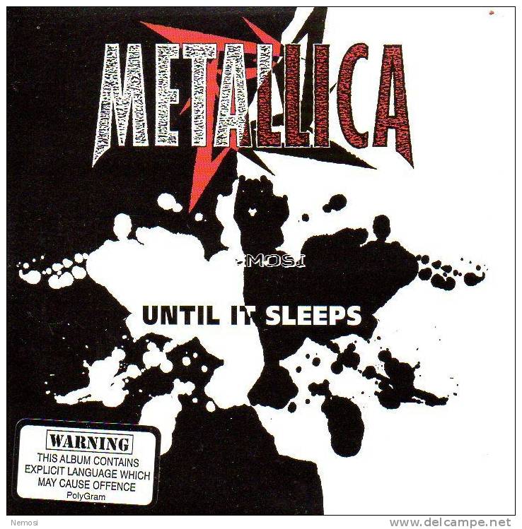 CD - METALLICA - Until It Sleeps (4.33) - 2X4 (live) - Until It Sleeps (progress Version) - Collectors