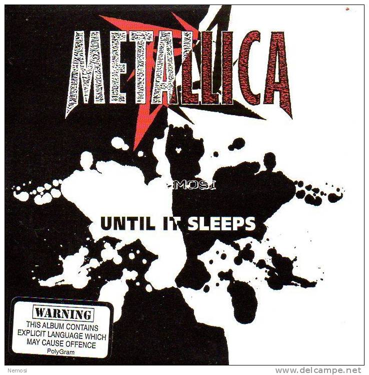 CD - METALLICA - Until It Sleeps (4.33) - 2X4 (live) - Until It Sleeps (progress Version) - Collector's Editions