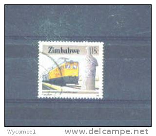 ZIMBABWE - 1985 Infrastucture 18c FU - Zimbabwe (1980-...)