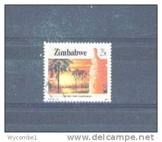 ZIMBABWE - 1985 Infrastucture 25c FU - Zimbabwe (1980-...)