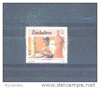 ZIMBABWE - 1985 Infrastucture 57c FU - Zimbabwe (1980-...)