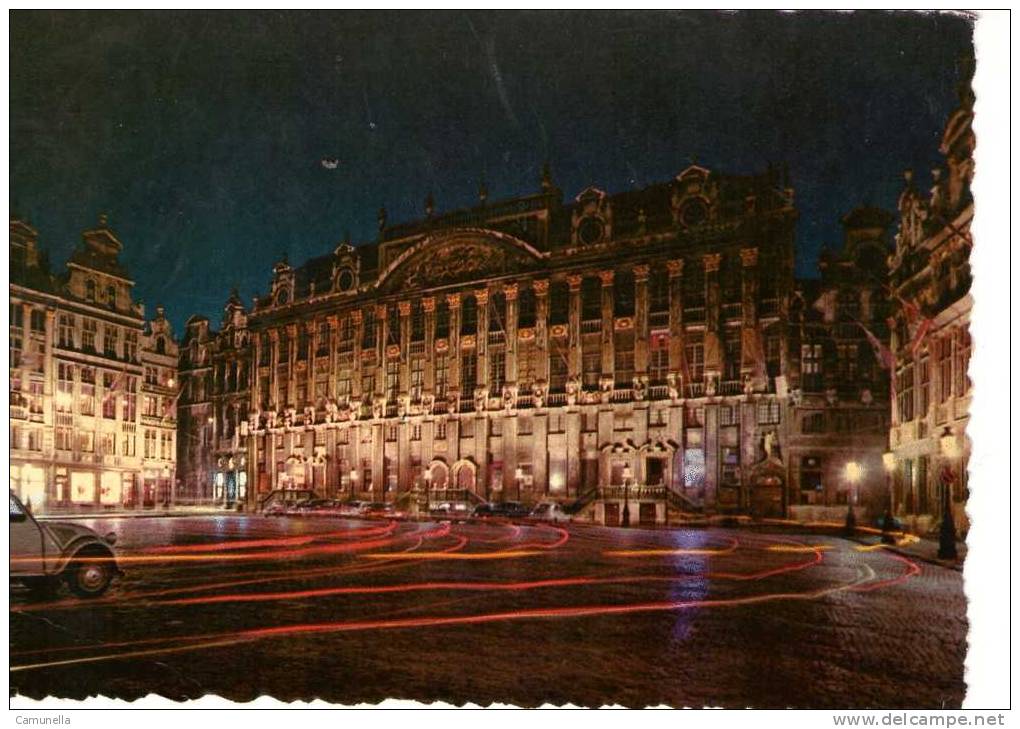 Bruxelles-la Maison Des Ducs De Brambant - Bruxelles By Night