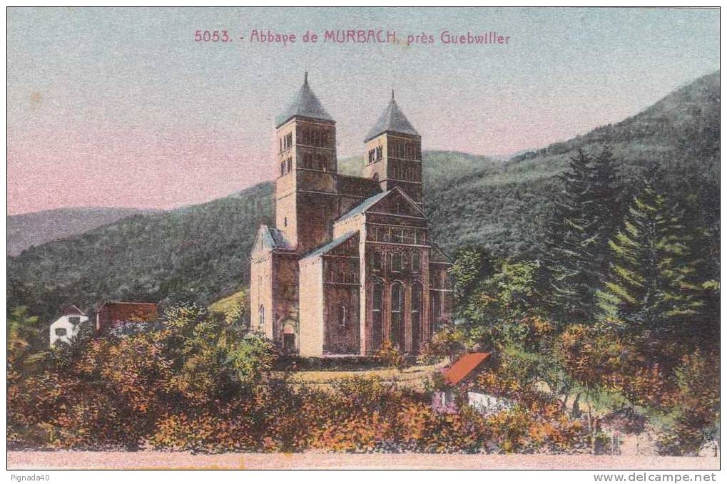 Cp , 68 , GUEBWILLER , Près De .... , Abbaye De Murbach - Guebwiller