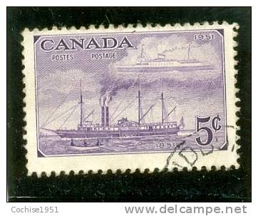 1951 CANADA Y & T N° 247 ( O ) Michel 267 - Usati