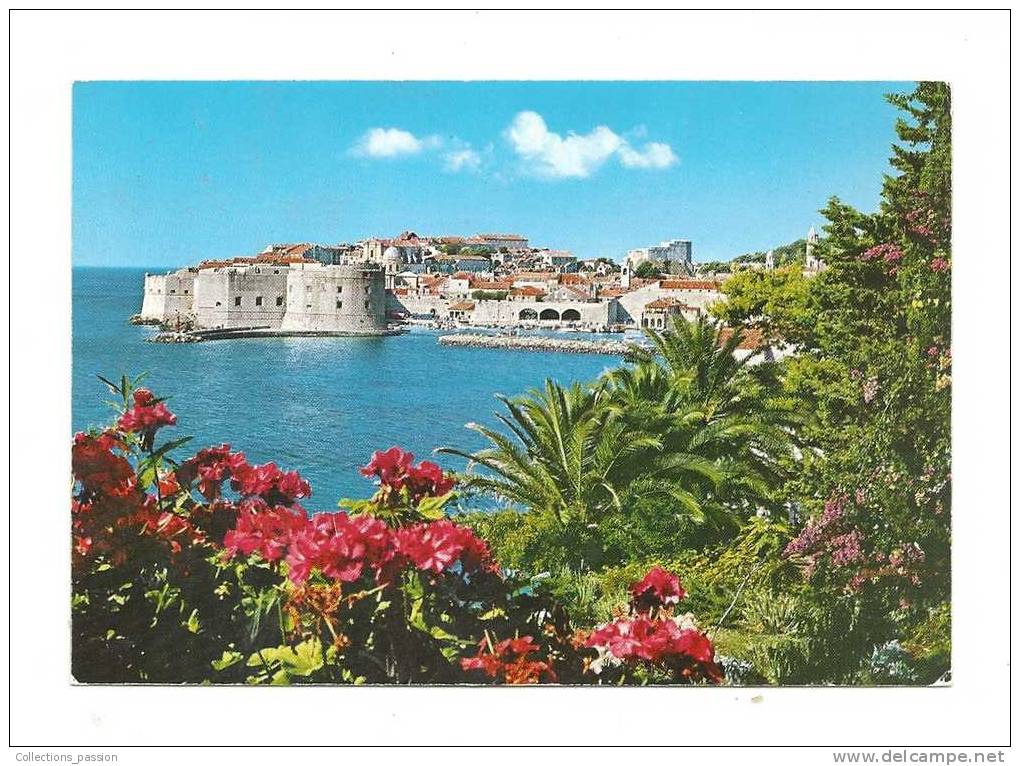 Cp, Croatie, Dubrovnic, Vue Générale, Voyagée - Croatia