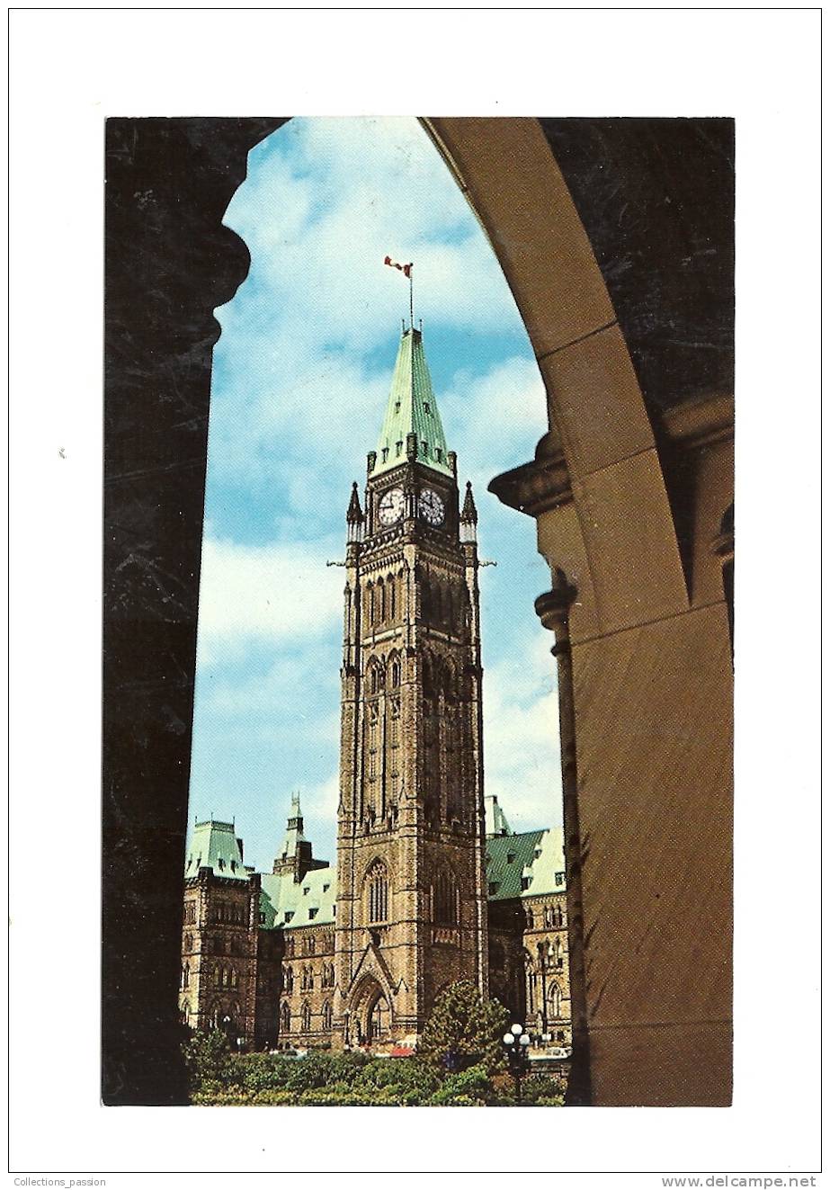 Cp, Canada, Ottawa, The Peace Tower, The Canadian Houses Of Parliament - Ottawa