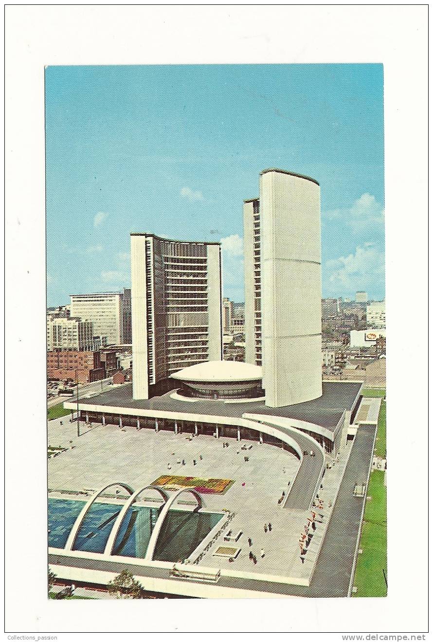 Cp, Canada, Toronto, Nathan Phillips Square And The New City Hall - Toronto