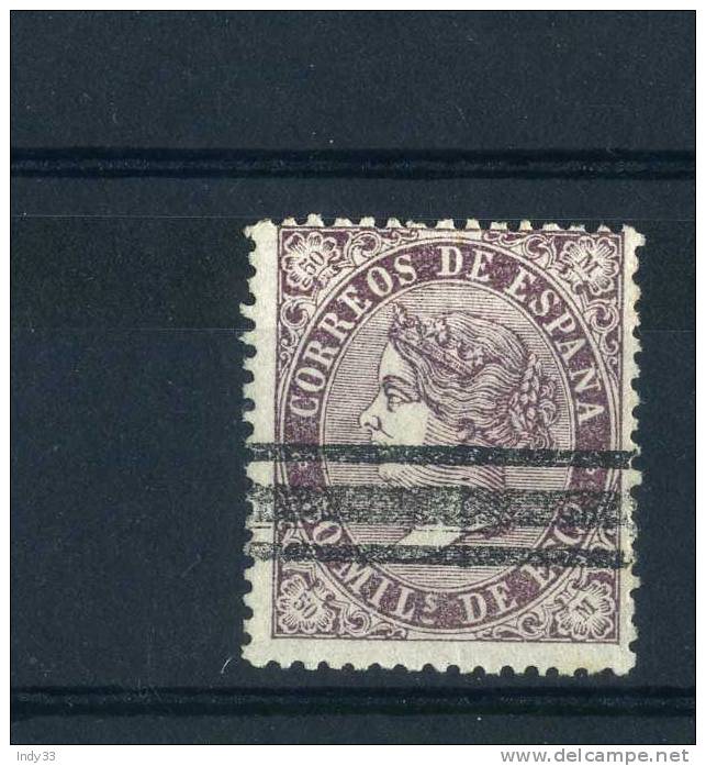 - ESPAGNE . 1868 OBLITERE - Used Stamps