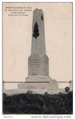 60 MONTJAVOULT - Le Monument Aux Enfants De Montjalvoult - Montjavoult