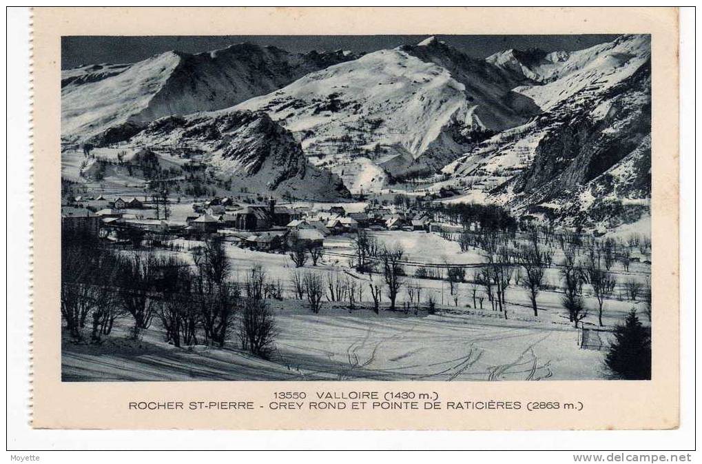 CPA-73-VALLOIRE-LES BEAUX SITES DE FRANCE-ROCHER SAINT-PIERRE-CREY ROND ET POINTE DE RATICIERES - Sonstige & Ohne Zuordnung