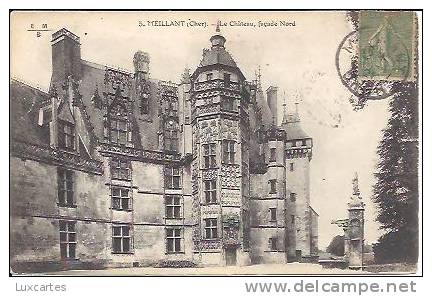 5. MEILLANT ( Cher).  -  LE CHATEAU, FACADE NORD. - Meillant