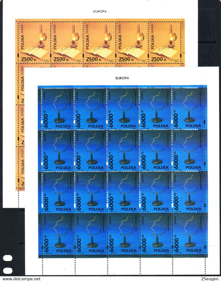 POLAND 1994 EUROPA CEPT MS MNH - 1994