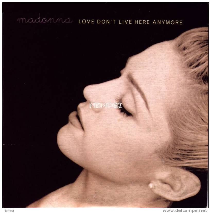 CD - MADONNA - Love Don´t Live Here Anymore (soulpower Radio Remix Edit - 4.06) - Same (album Remix Edit - 4.05) + 2 Ti - Collectors