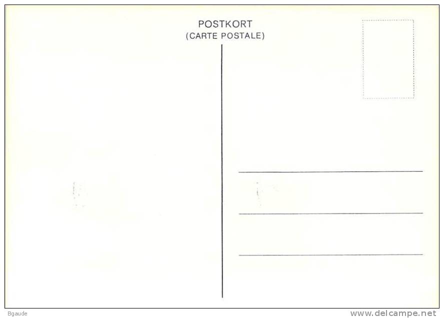 DANEMARK CARTE MAXIMUM    NUM.YVERT  661/662 MUSEE NATIONAL 100 ANS - Cartes-maximum (CM)