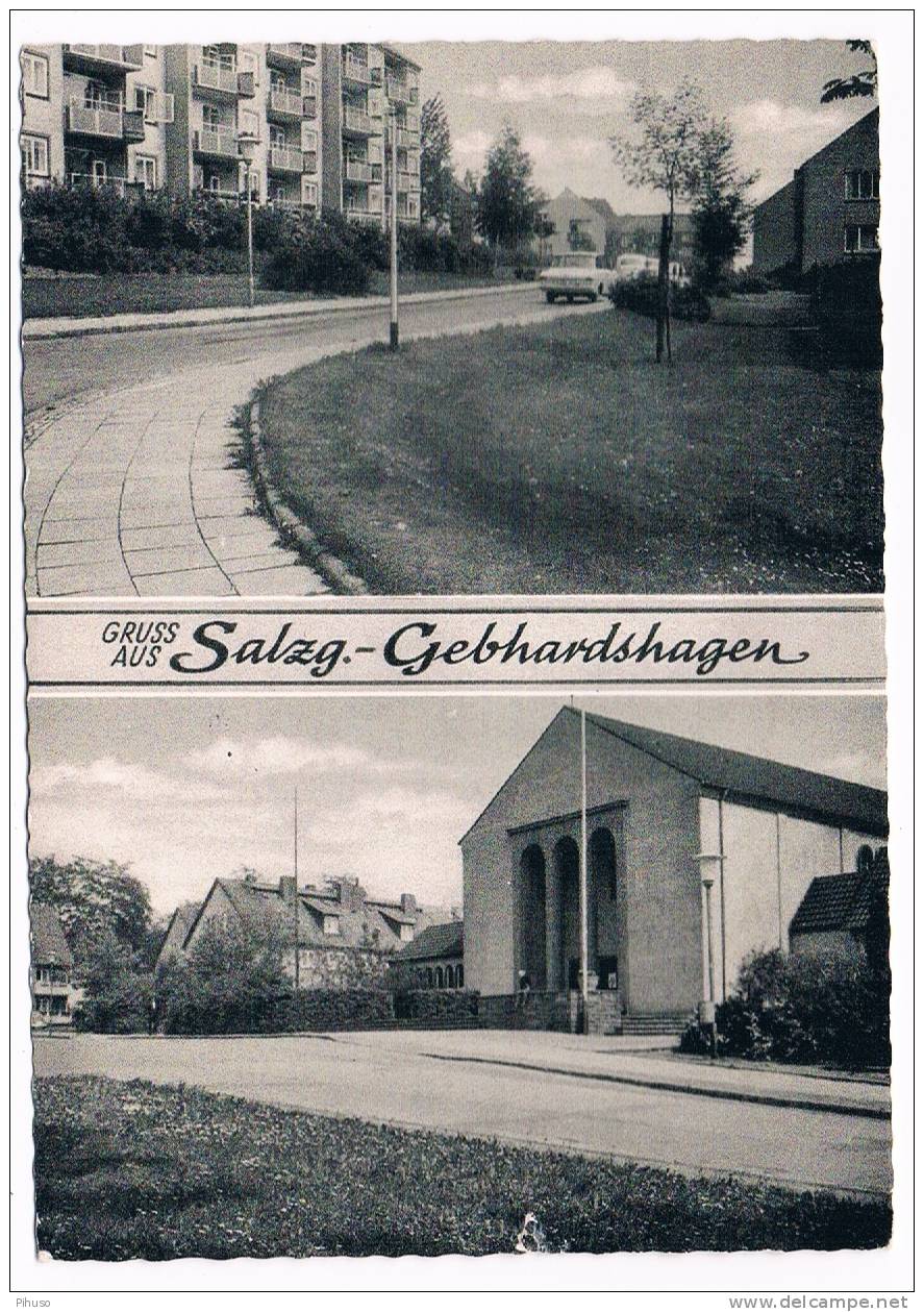 D1674     SALZGITTER-GEBHARDSHAGEN : Gruss Aus ( Multiview) - Salzgitter