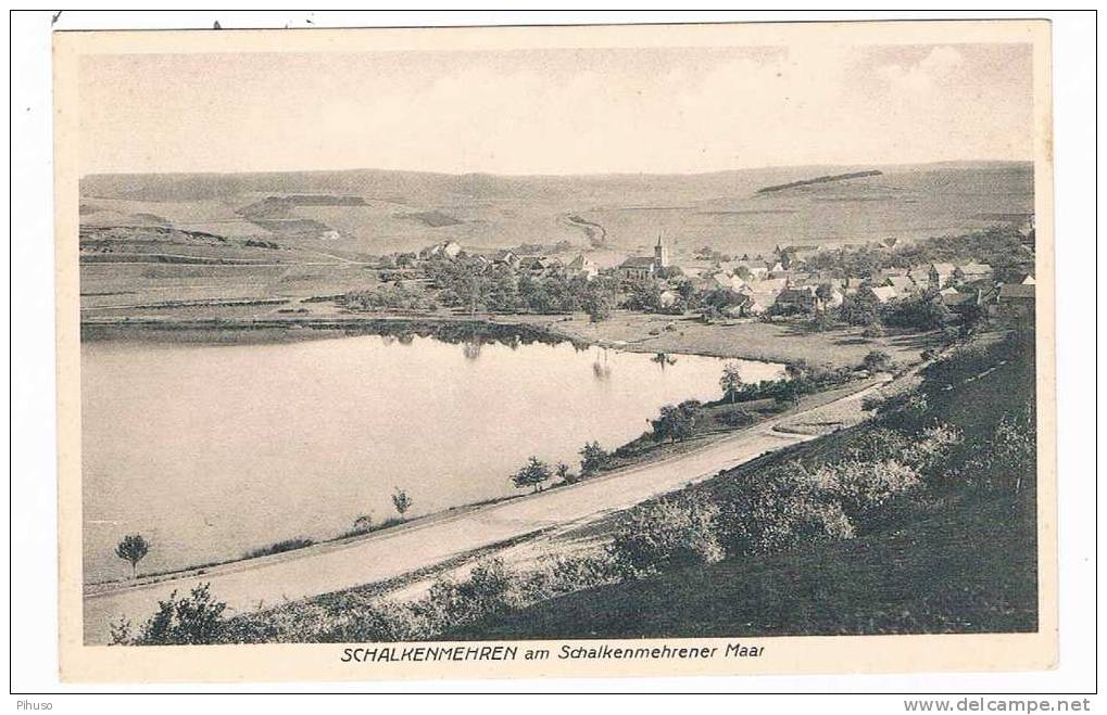 D1727    SCHALKENMEHREN : Am Schalkenmehrener Maar - Daun