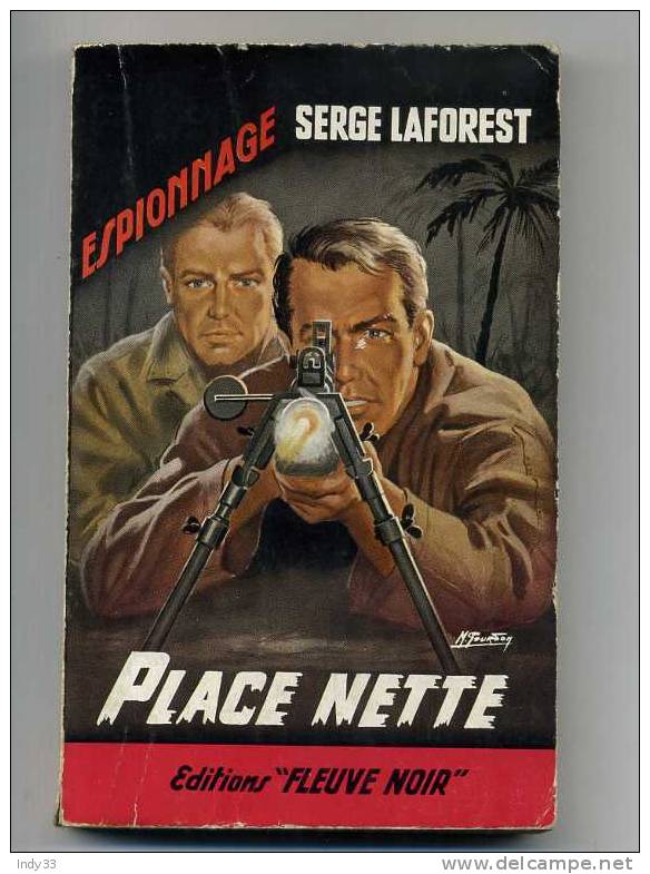 - PLACE NETTE . PAR S. LAFOREST . EDITIONS FLEUVE NOIR 1954 - Fleuve Noir