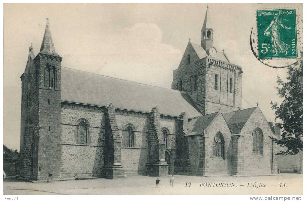 PONTORSON - L'église - Pontorson