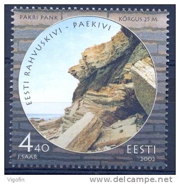 EE 2002-447 ESTON´S STONE, ESTONIA, 1 X 1v, MNH - Estland