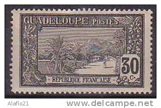 £ - GUADELOUPE  N° 63 - NEUF - Autres & Non Classés