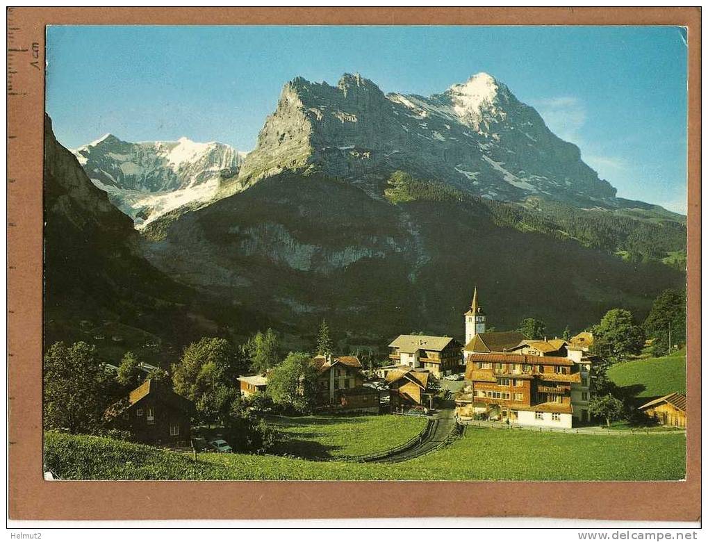 SUISSE BL Grindelwald 1034m, Fiescherhörner, EIGER Oberland Brenois-  Circ1994 : Voir Descript. Et 2° Scan - MME92 - Autres & Non Classés