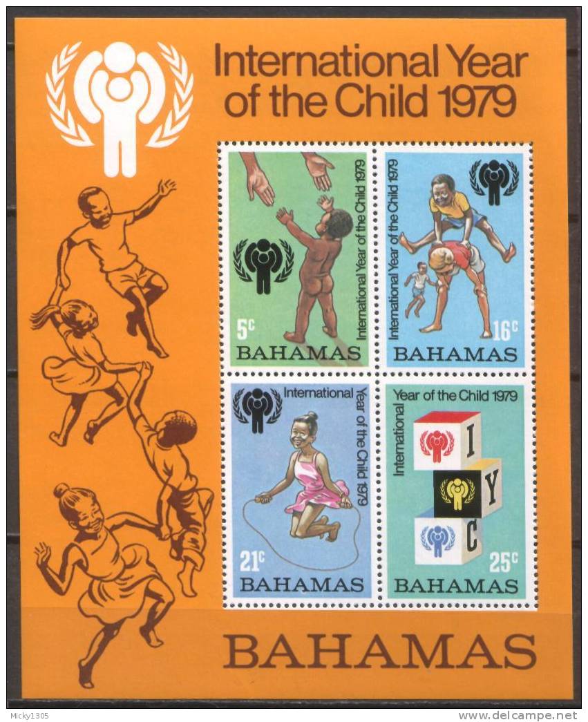 Bahamas - Mi-Nr Block 26 Postfrisch / MNH ** (K208) - UNICEF