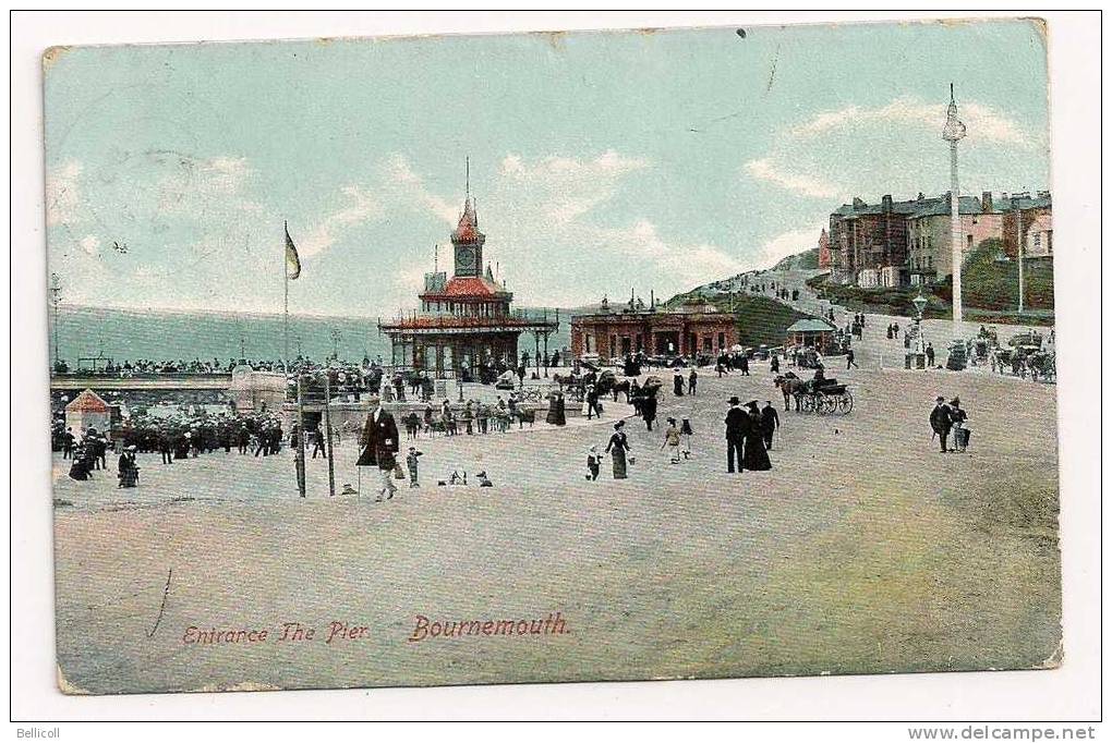 Bournemouth -  Entrance The Pier - Bournemouth (a Partire Dal 1972)