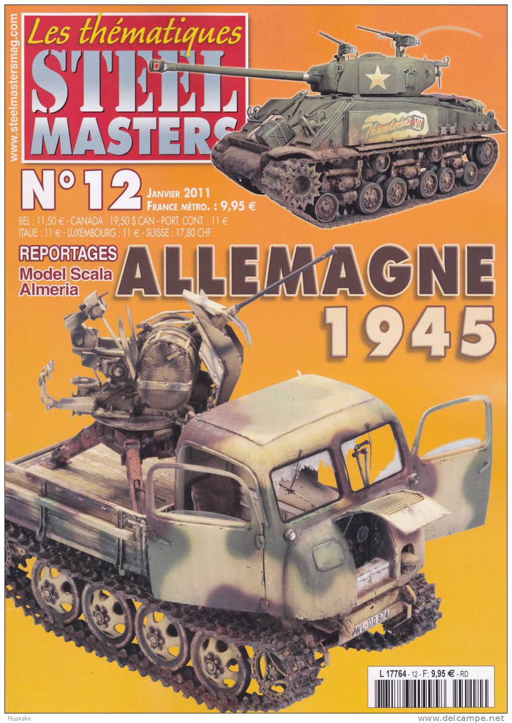 Les Thématiques Steel Masters 12 Janvier 2011 Allemagne 1945 - Modellismo