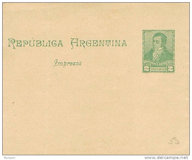 Faja De Publicacion Entero Postal ARGENTINA 2 Ctvos - Postal Stationery