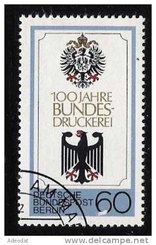 GERMANY BERLIN 1979 MICHEL 598 CANCELLED - Gebraucht