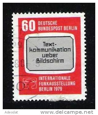 GERMANY BERLIN 1979 MICHEL 601 CANCELLED - Gebraucht