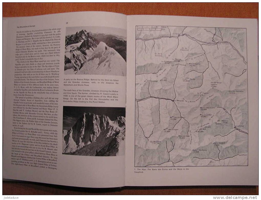 WORLD ATLAS OF MOUNTAINEERING   1969  By NOYCE WILFRID  Atlas De Montagne Mondial Alpinisme - Autres & Non Classés