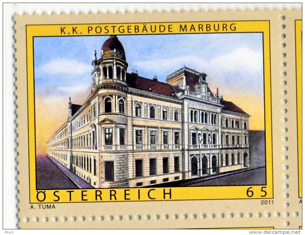 Österreich - K.k. Postgebäude In Marburg, Maribor - Ungebraucht