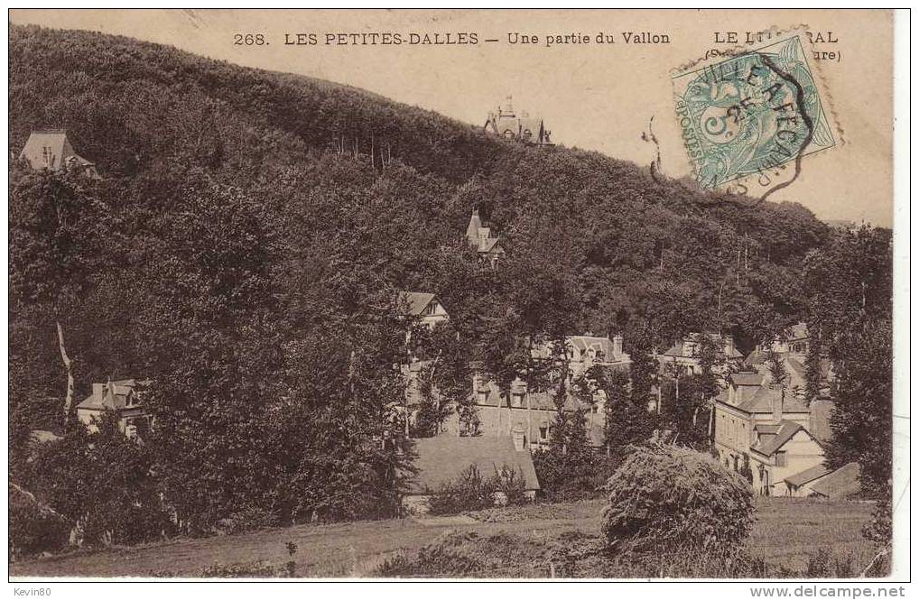 76 LES PETITES DALLES Une Partie Du Vallon - Montdidier