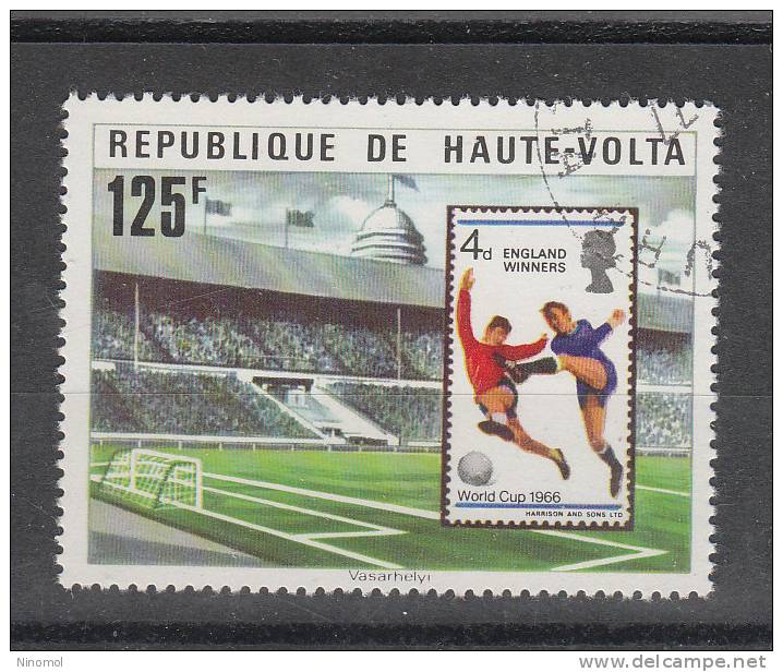 Alto  Volta    -  Haute Volta.    " Argentina 1978 ".   England  Winner  Nel 1966 - 1966 – England