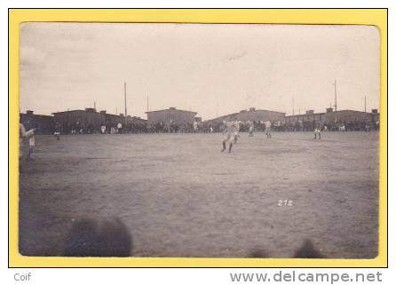 Fotokaart "football"  Met Stempel SOLTAU Naar NAMUR - Kriegsgefangenschaft