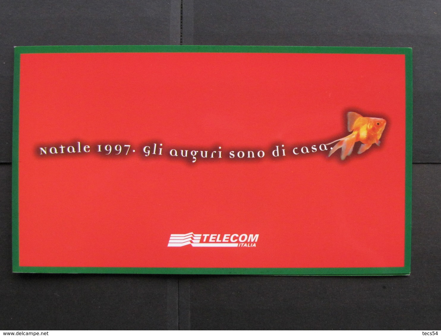 OCCASIONE FOLDER  C&C C 2787/89FU - NATALE 1997 GLI AUGURI ... - VUOTO SENZA SCHEDA/E PERFETTO - Public Advertising