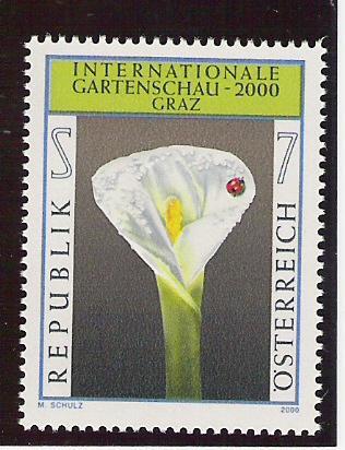 2000 Austris  Yv 2132 Mi. 2305 ** MNH  Internationale Gartenschau, - Ungebraucht