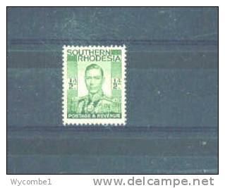 SOUTHERN RHODESIA - 1937 George VI 1/2d MM - Rhodesia Del Sud (...-1964)