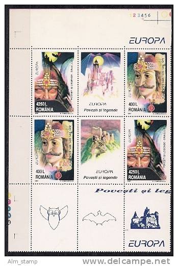 1997 Rumänien  Mi. 2553-4** MNH Europa: Sagen Und Legenden - 1997