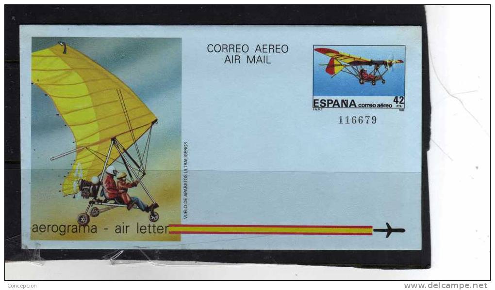 ESPAÑA  SOBRE  AEREO Nº 209 - Altri & Non Classificati