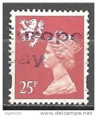 1 W Valeur Used, Oblitérée - YT 1721 - GRANDE BRETAGNE * 1993 - N° 3150-130 - Scozia