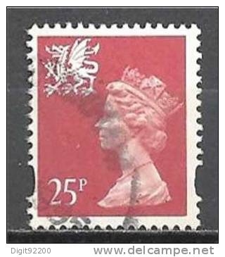 1 W Valeur Used, Oblitérée - YT 1722 - GRANDE BRETAGNE * 1993 - N° 3150-117 - Pays De Galles